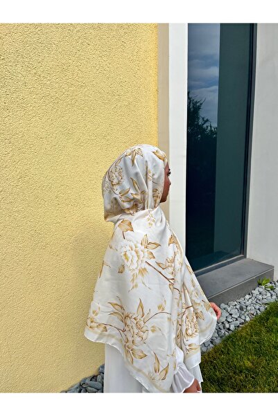 Scarf Desenli Pamuk Soft Şal