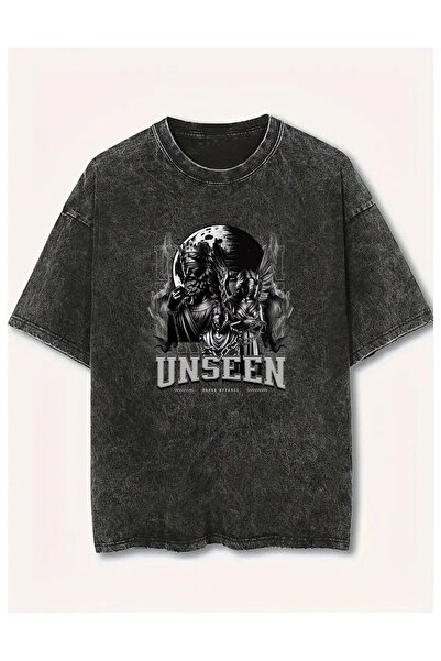 Weekeep Printed Unisex Vintage Washed T-Shirt