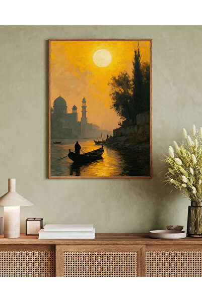 woodhomeworks Tek Parça Salon Ofis Dekor Tablo Vrynt