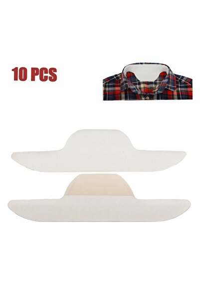 OEM Collar Protectors, Set of 10, Adhesive, Absorbent, Dry, Breathable - Men, Women, Children