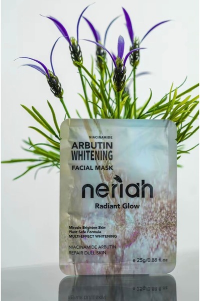 neriah RADIANT GLOW NIACINAMIDE ARBUTIN WHITENING FACIAL MASK