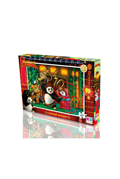 Ks Games Kung Fu Panda 50 Parça Puzzle