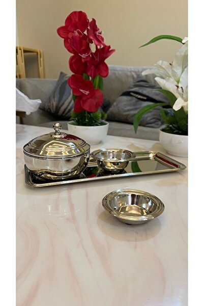 Palaces Date set, silver nickel and two-tone nickel and silver chrome - 4 pieces