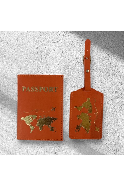 Payidar Hediyelik PASAPORT KILIFI-VALİZ ETİKETİ TAKIM
