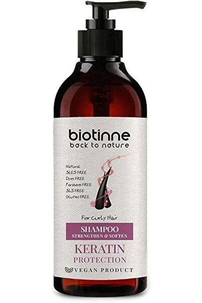 Biotin Keratin Protection Shampoo, 400 ml