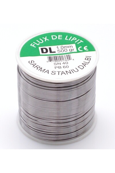 ElectroAZ Flux de lipire cu pastă, 500g - 1mm, SN40/PB60