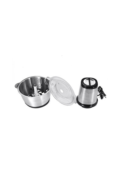 MOHAMED Stainless steel electric chopper with 4 blades