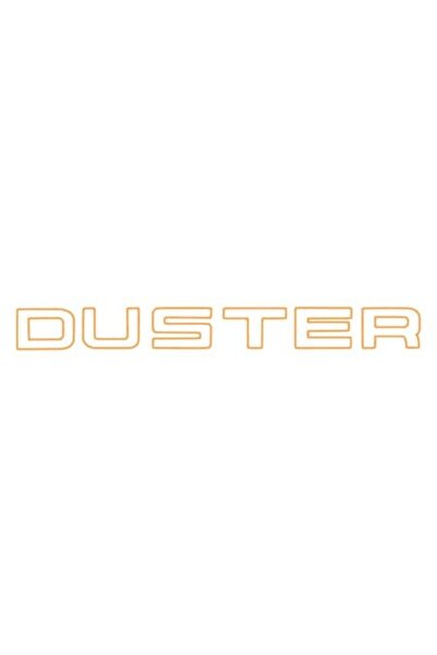 Oracal Duster hood and body sticker, 30 x 3.2cm, orange