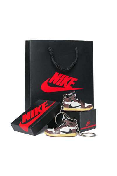 JORDAN 1 Retro High OG x Travis Keychain, Box and Bag Set