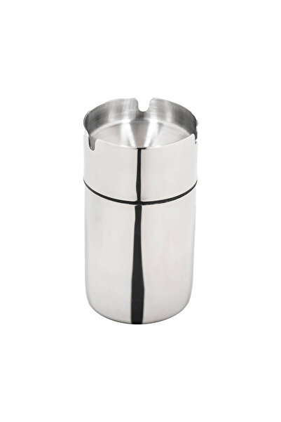 EZAHOME منفضة سجائر من الفولاذ المقاوم للصدأ