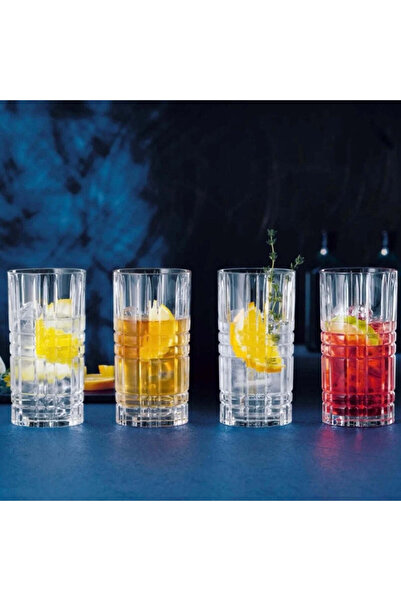 GOLD GLASS Set of 12 Mansoura Vento Glasses 300 ml - Elegant and Durable Design, Ideal Gift