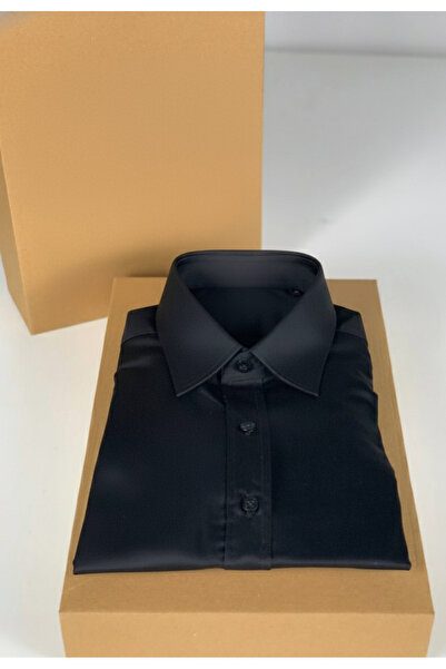 YusGos Women's Long Sleeve Cotton Easy Iron Cotton Satin Regular High Quality Premium Office Shirt