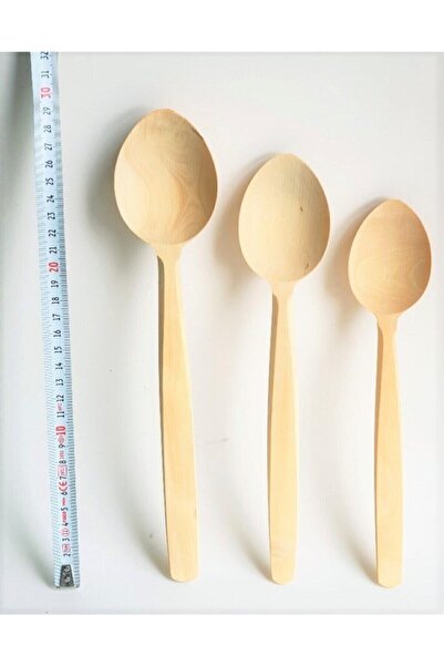 Home Three Size Boxwood Spoon Set, Genuine Boxwood Wooden Spoon