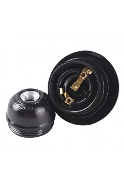 ElectroAZ E27 Plastic Lampholder with Skirt 250V