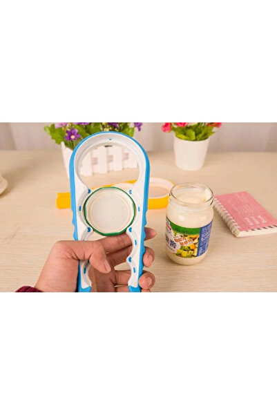 LILY Jar and Bottle Cap Opener with 4 Sizes