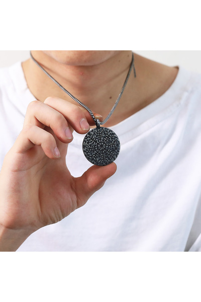 Viking Norse Mythology Valknut Design S+ Quality 316L Stainless Tarnish Free ...