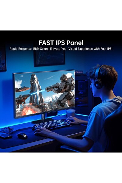 KTC شاشة ألعاب مقاس 24 بوصة، IPS سريعة، 190/180 هرتز، FHD 1080p، HDR400، 133% sRGB، 1 مللي ثانية