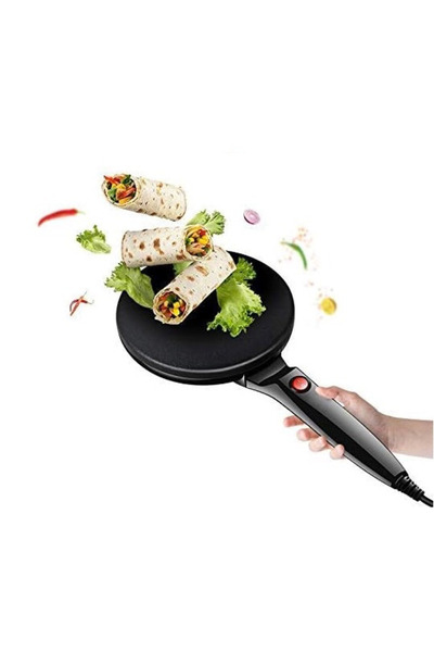 BASHAR Electric Pancake Pan with Black Cord
