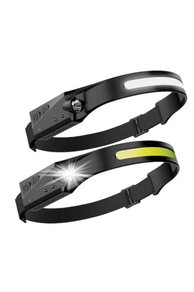 PRİZE Set of 2 Headlamp with motion sensor LED COB model YT-200