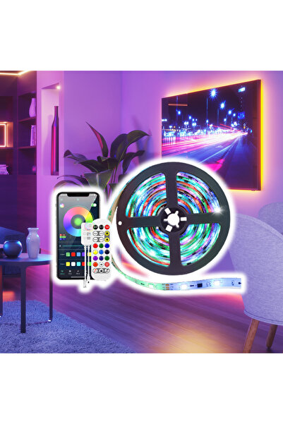 ElectroAZ RGB LED Strip Kit TV, Remote Control + Bluetooth