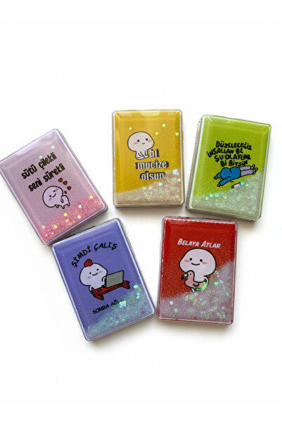 Menessa World Mini Makyaj Aynası - Taşınabilir El Aynası 1 ADET