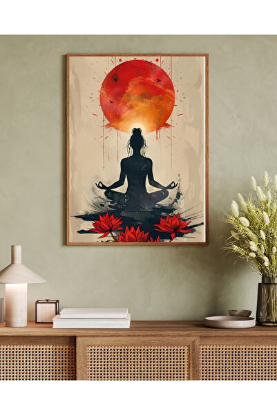 woodhomeworks Tek Parça Salon Ofis Dekor Tablo Vrynt