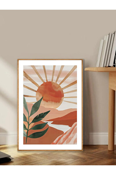 woodhomeworks Ένα τεμάχιο Διακόσμηση γραφείου σαλονιού ζωγραφική Vrynt