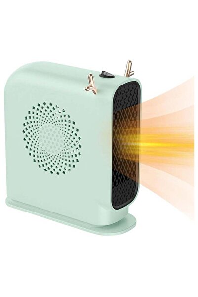 PopZa مدفأة كهربائية محمولة لسطح المكتب من AL RAID بقوة 800 واط - منفاخ هواء دافئ قوي