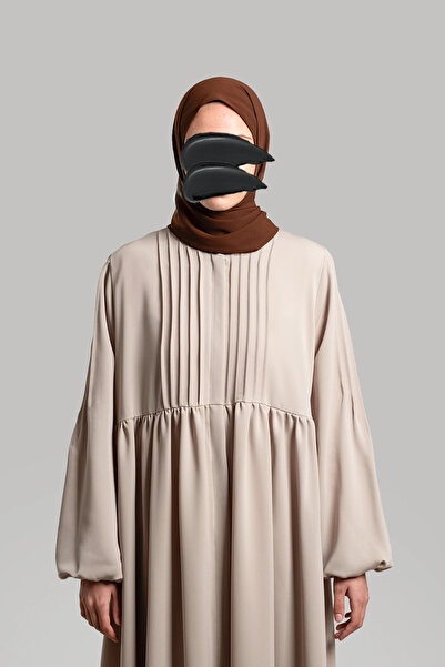 Lemaye Φεράζ με φερμουάρ με λεπτομέρεια νευρωνικής κατασκευής - Πέτρα