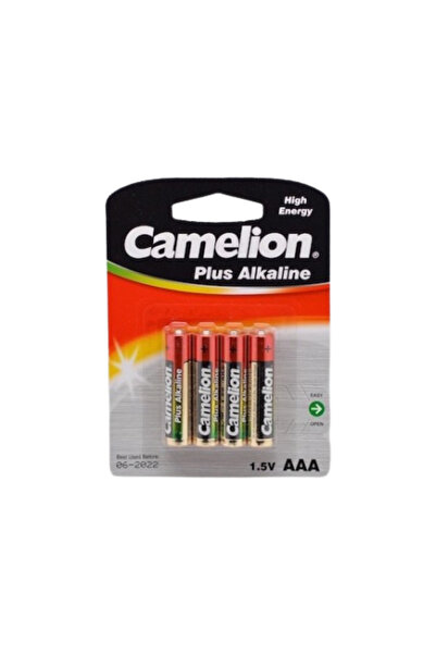 ElectroAZ Camelion High-Energy Alkaline R3 AAA Batteries 4 Pieces/Set