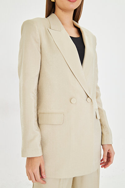 Nadrina بدلة مع سترة طويلة