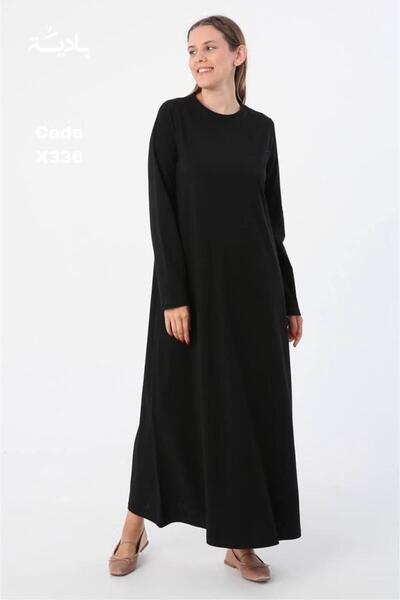 Lyaly aljlabyh بيزك دريس خامه غطس ليكرا باكمام طويله من ليالي الجلابية