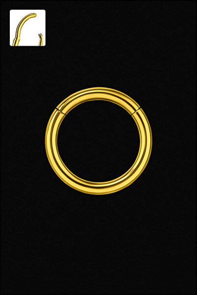 ömay takı 316l Cerrahi Çelik Kilitli Halka Piercing