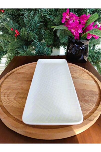 Madame Coco Pettit Concept Rectangular Boat Plate - 1 Piece - 26.5 X 11 X 1.6 cm