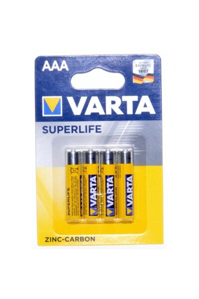ElectroAZ Baterii Varta Superlife R3 AAA, 4 bucăți