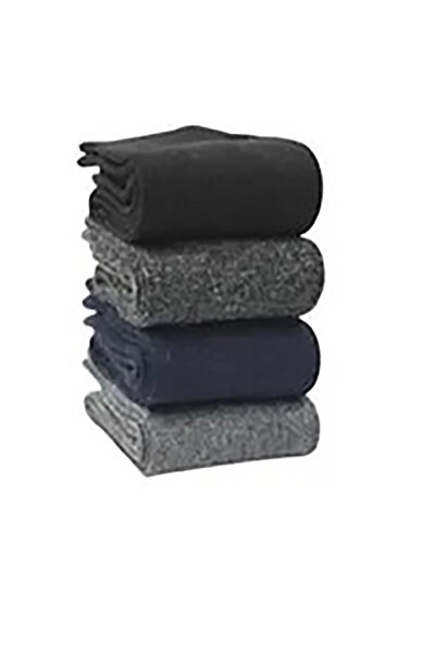 ALFA AKSESUAR 03 Bsm Lamswool Winter Men's Socks 3 Pieces