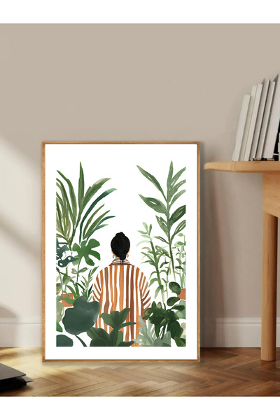 woodhomeworks One Piece Living Room Office Decor Pictură Vrynt