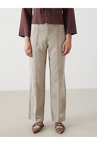 LC Waikiki Narrow Fit Wide Leg Women's Trousers