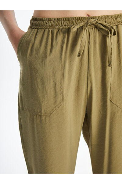 LC Waikiki Elastic Waist Loose Fit Women's Trousers