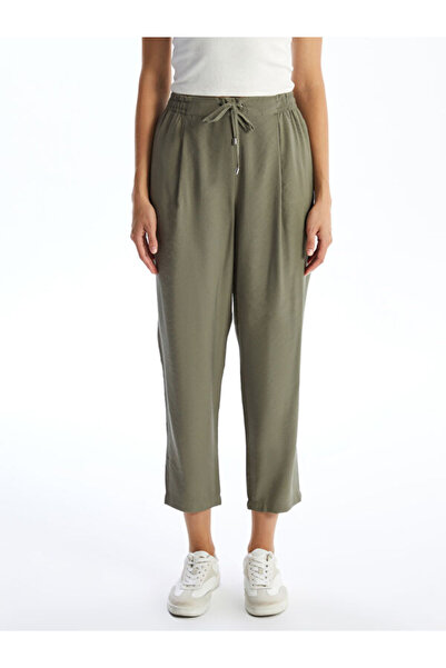 LC Waikiki Elastic Waist Loose Fit Women's Trousers