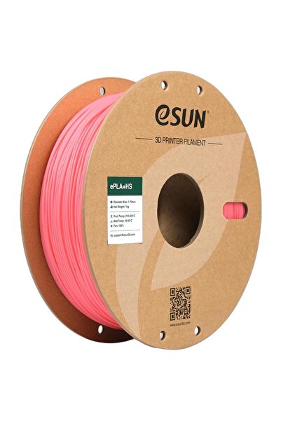 eSun Pla-Hs Pembe Filament 1.75mm 1Kg - Yüksek Hız Uyumlu Pla+