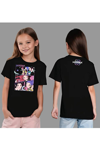 barsdepo Tricou Huntrix cu imprimeu , supradimensionat Tricou unisex pentru c...