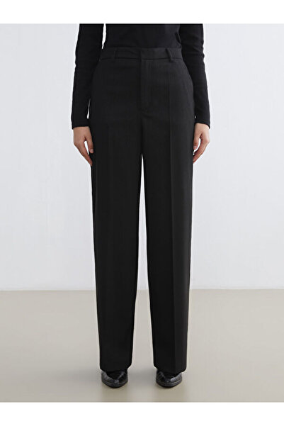 LC Waikiki Standard Fit Striped Women's Trousers