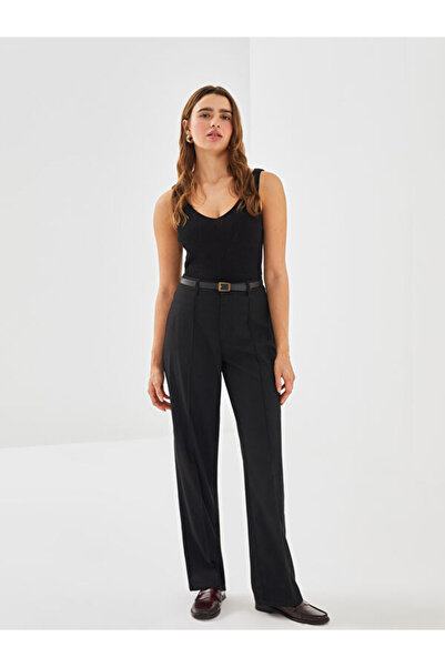 LC Waikiki Narrow Fit Wide Leg Women's Trousers