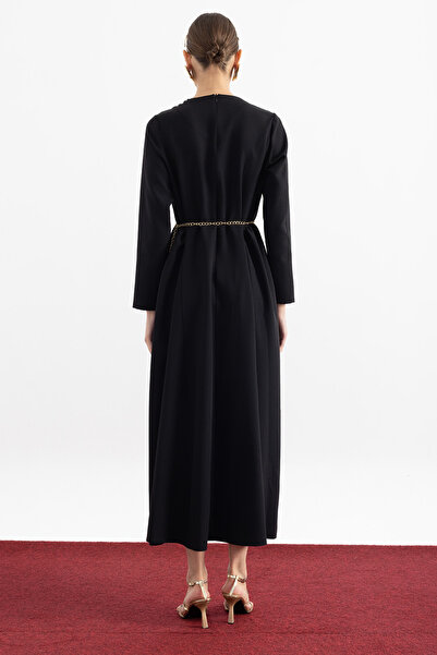 Birgül Bektaş Yandan Ruched Detail Dress