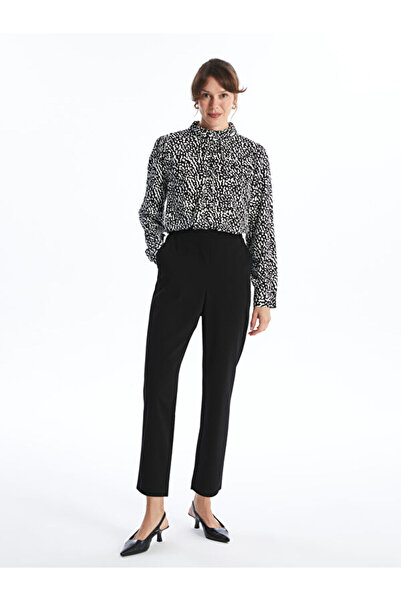 LC Waikiki Women's Trousers with Elastic Waist