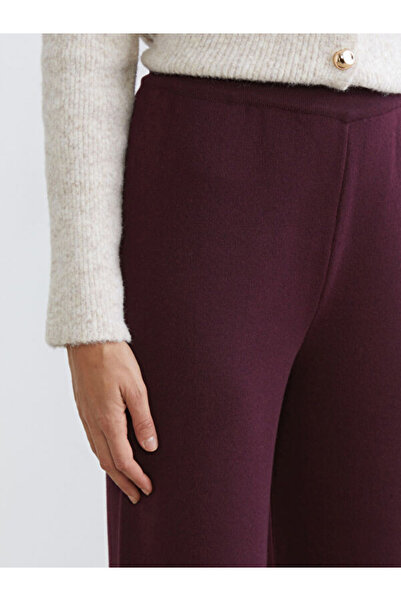 LC Waikiki Women's Knitwear Trousers with Elastic Waist