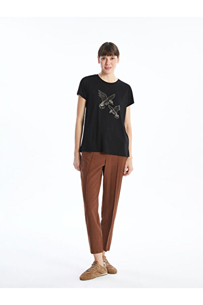 LC Waikiki Women's Trousers with Elastic Waist