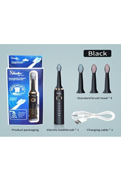 naniland.ro Shuke rechargeable electric toothbrush, 4 brush heads