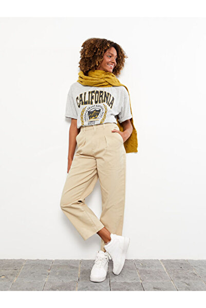 LC Waikiki Women's Comfortable Fit Straight Trousers